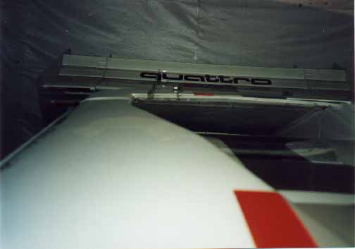 NACA Duct on the Roof to the rear